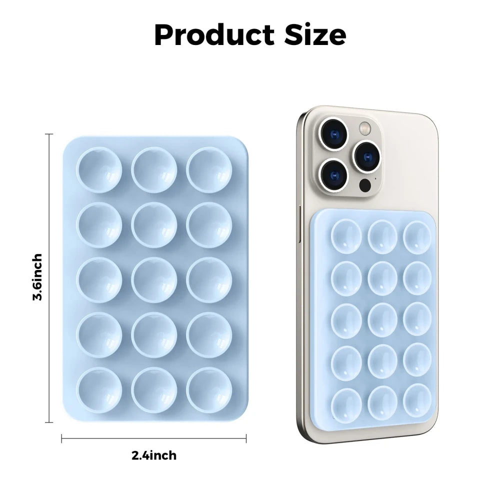 Magnetic Silicone Phone Suction Mount