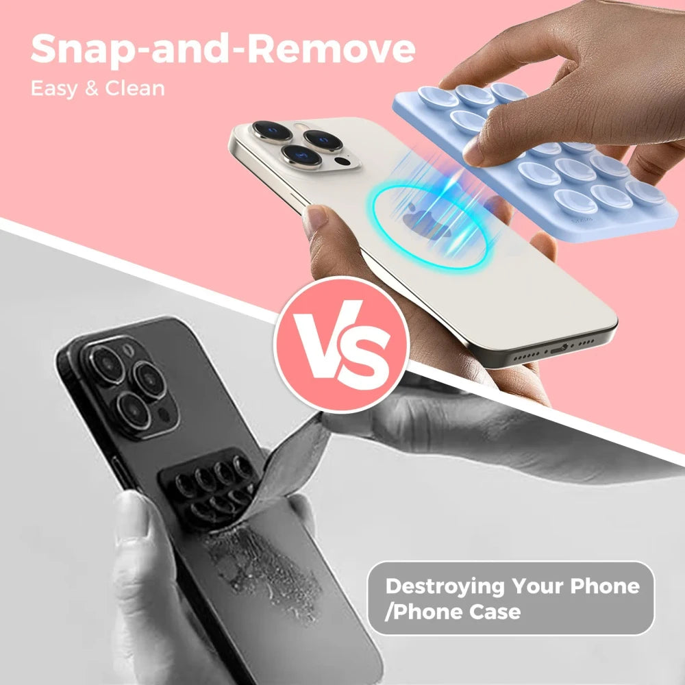 Magnetic Silicone Phone Suction Mount