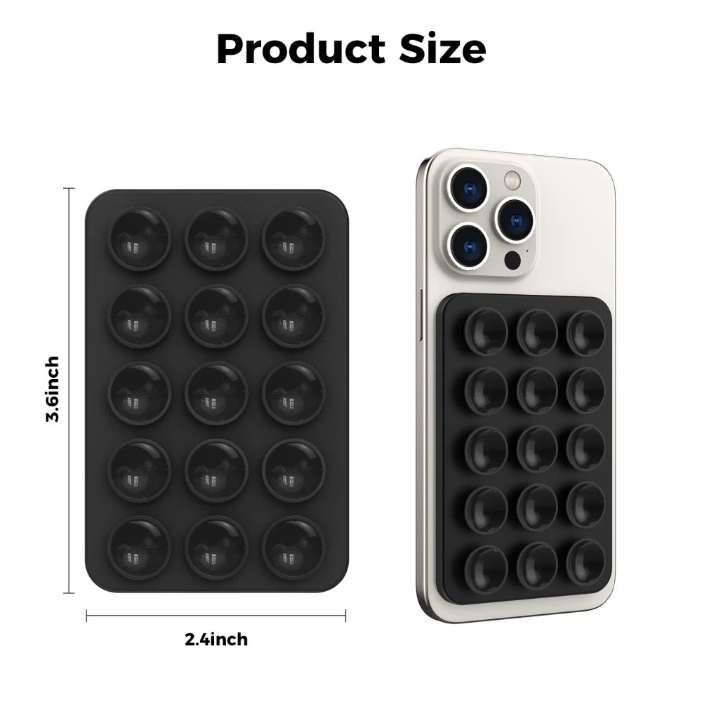 Magnetic Silicone Phone Suction Mount